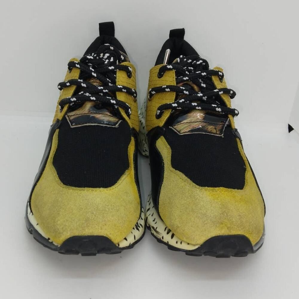 Steve Madden Women's Pre-owned Designer Leopard Print Sneakers - sz. 7 1/2M - Picture 2 of 5